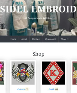 cassidel embroidery website, jcurtismedia
