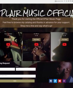 Artist Content Creator Page Cover
