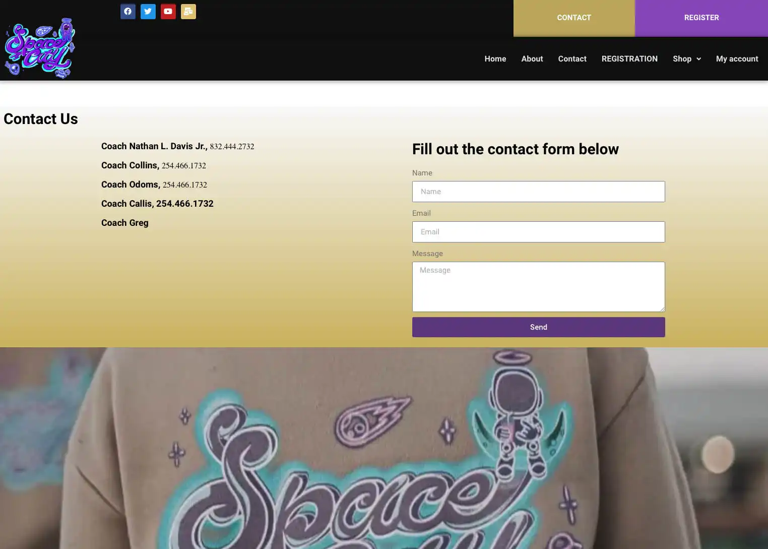 website homepage, #jcurtismedia, mobile website, mobile e-card,